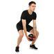 М'яч медичний медбол Zelart Medicine Ball FI-5122-3 3кг чорний-червоний