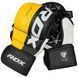 Рукавиці для ММА (Греплінгові рукавички) RDX T6 Plus Rex Yellow XL (капа в комплекті)