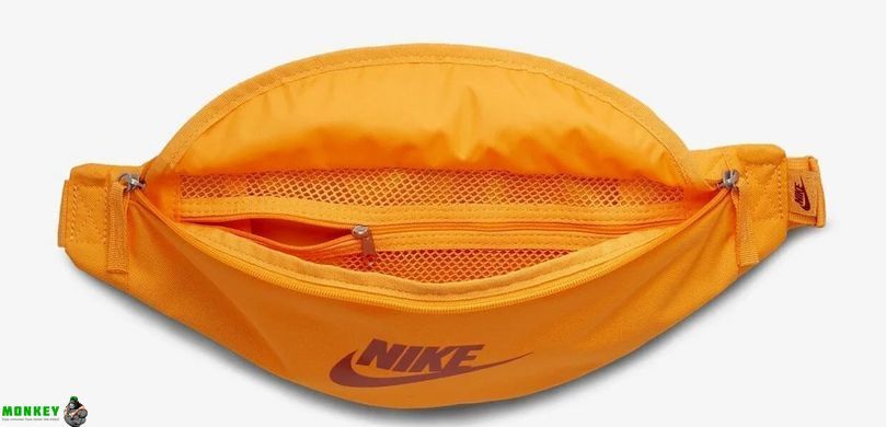Сумка на пояс Nike NK HERITAGE WAISTPACK-FA21 2L оранжевый Уни 41х10х15см