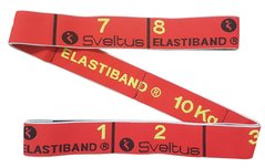 Гума для тренувань Sveltus Elastiband 10 кг Червоний (SLTS-0142)