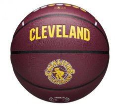М'яч баскетбольний Wilson NBA TEAM CITY COLLECTOR BSKT CLE CAVAL size 7