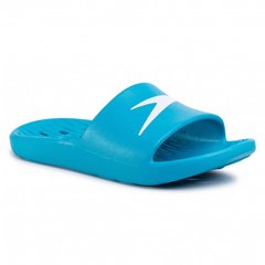 Шлепанцы Speedo SLIDES ONE PIECE JU голубой, белый Дет 28