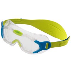Очки-маска для плавания детская SPEEDO SEA SQUAD MASK 8087638029 синий-зеленый
