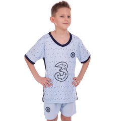 Форма футбольна дитяча з символікою футбольного клубу CHELSEA виїзна 2021 SP-Planeta CO-2511 8-14 років блакитний