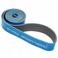 Резина для тренировок (резина для фитнеса и спорта) SportVida Power Band 44 мм 26-36 кг SV-HK0211