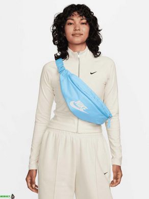 Сумка на пояс Nike NK HERITAGE WAISTPACK-FA21 3L голубой Уни 41х10х15 см