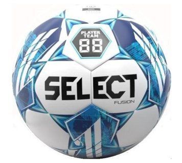 Футбольный мяч Select Fusion v23 бело-синий Уни 5 385416-962-5