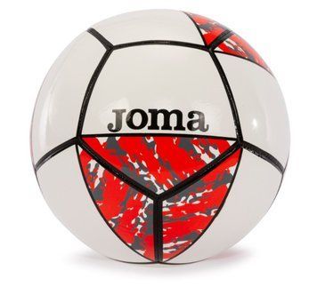 Мяч футбольный Joma CHALLENGE II бело-красный Ун