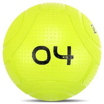 Слембол м'яч набивний для кросфіту та фітнесу Slam Ball Mdbuddy FI-1774-4 Салатовий