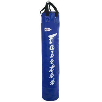 Чохол боксерського мішка Циліндричний PU (без наповнювача) h-180см FAIRTEX HB6 Синій
