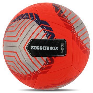 Мяч футбольный SOCCERMAX FIFA FB-8466 Красный №5 PU