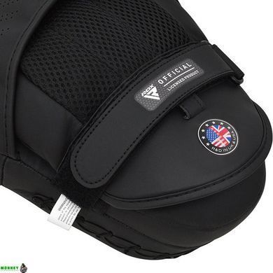Лапы боксерские RDX FOCUS PAD AURA PLUS T-17 Black Golden