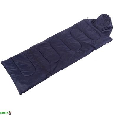Спальный мешок одеяло с капюшоном правосторонний CHAMPION Турист SY-4733-R цвета в ассортименте