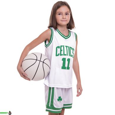 Форма баскетбольна підліткова NB-Sport NBA CELTICS 11 BA-0967 M-2XL чорний-зелений