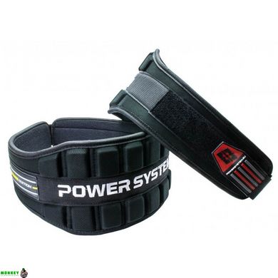 Неопреновий пояс для важкої атлетики Power System Neo Power PS-3230 Black/Yellow L