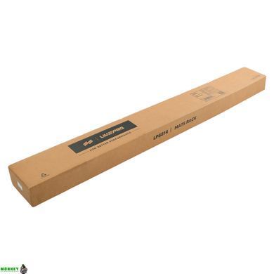 Подставка (стойка) для ковриков передвижная LiveUp LP8814 размер 74х74х207см черный
