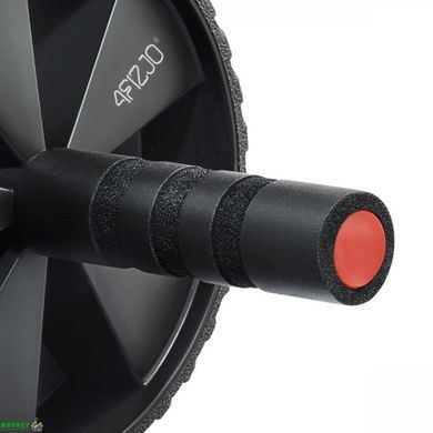 Ролик (гімнастичне колесо) для преса 4FIZJO Ab Wheel Black/Red (P-5907739311559)