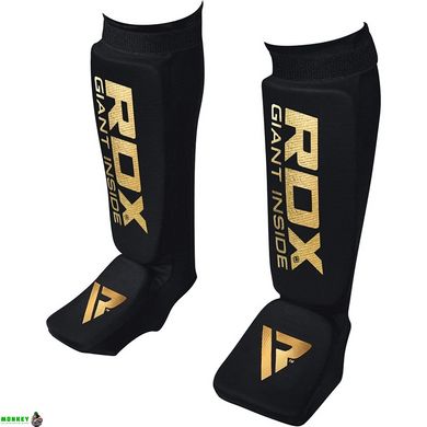 Накладки на ноги, захист гомілки RDX Soft Black L