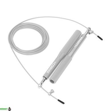 Скакалка швидкісна для кросфіту Cornix Speed Rope XR-0151 Silver