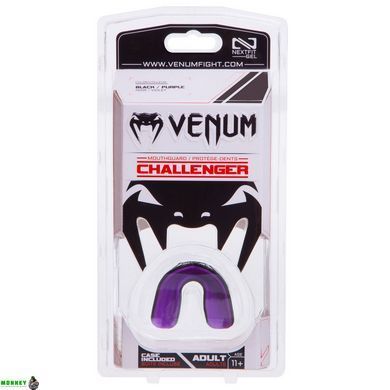 Капа боксерская односторонняя VENUM CHALLENGER VN0618 Черный-фиолетовый