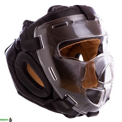 Шлем для единоборств ELS MA-0719 Черный S