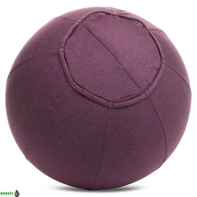 М'яч для фітнесу фітбол з чохлом FHAVK FI-1466 65см кольори в асортименті