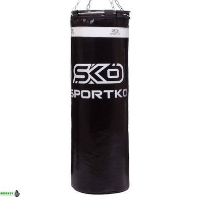 Мішок боксерський Циліндр із кільцем Класик SPORTKO MP-4 Червоний висота 85см