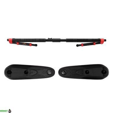 Турнік розсувний Cornix Elite 130-170 см XR-0292 Black/Red