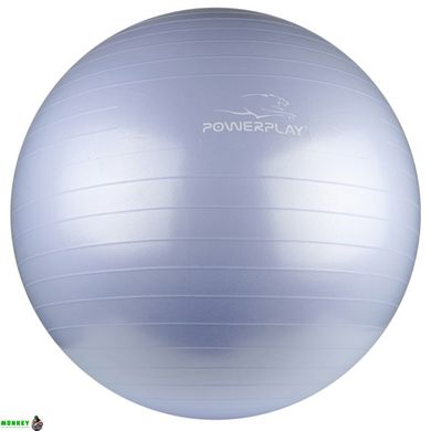 Мяч для фитнеса PowerPlay 4001 75см Sky Blue + насос