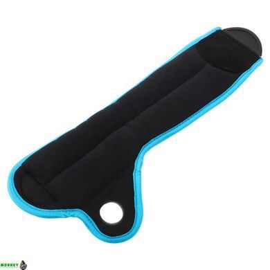 Утяжелители-манжеты для рук Zelart FI-4245-2 Черный-фиолетовый 2x1кг