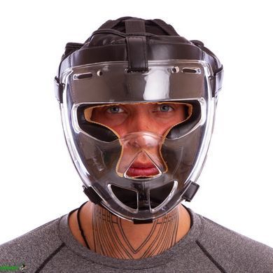 Шлем для единоборств ELS MA-0719 Черный S