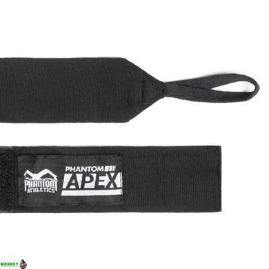 Бинти для боксу Phantom APEX Black 250cm. (2.5м.)