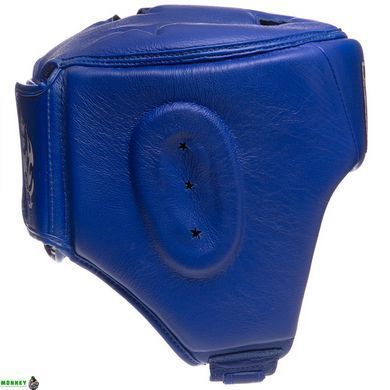 Шлем боксерский открытый кожаный TOP KING Super TKHGSC Черный XL