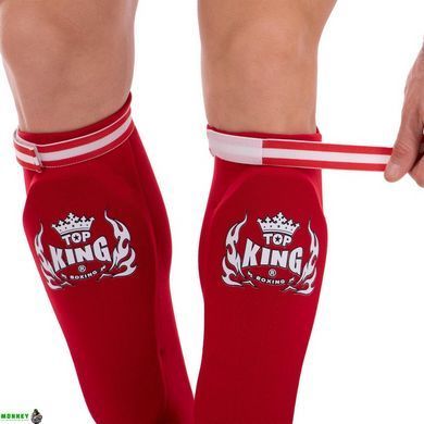 Захист гомілки та стопи з фіксатором TOP KING TKESP-01 Чорний