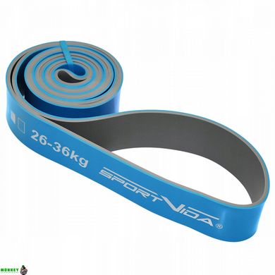 Резина для тренировок (резина для фитнеса и спорта) SportVida Power Band 44 мм 26-36 кг SV-HK0211