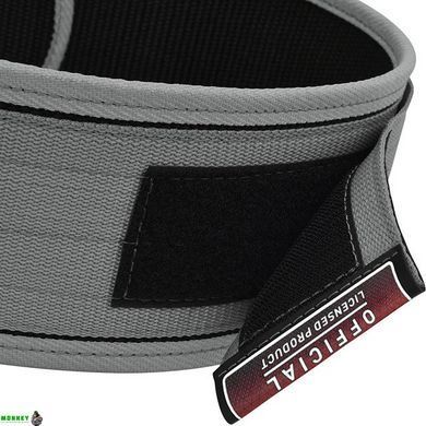 Пояс для тяжелой атлетики RDX RX1 Weight Lifting Belt Grey S