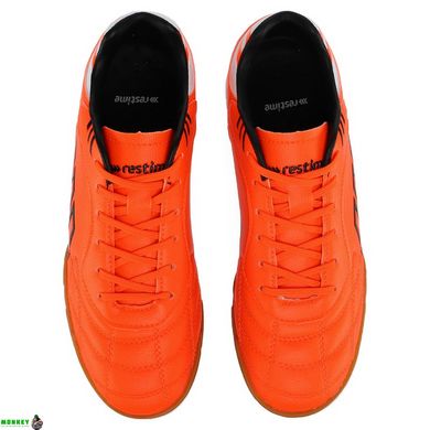 Взуття для футзалу підліткове OWAXX 210655-2 розмір 36-40 помаранчевий-чорний