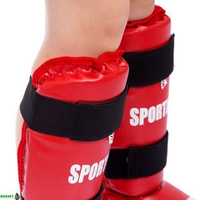Захист гомілки та стопи для єдиноборств SPORTKO SP-331 Синій M