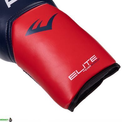 Боксерські рукавиці EVERLAST PRO STYLE ELITE P00001204 16 унцій темно-синій-червоний