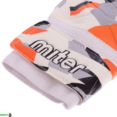 Воротарські рукавиці MITER FB-6744 розмір 8-10 кольори в асортименті