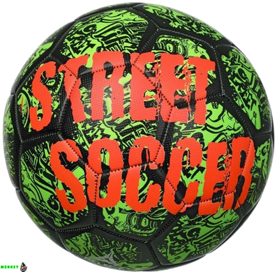 М'яч футбольний вуличний Select Street Soccer v22 зелений Уні 4,5
