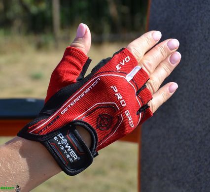 Рукавички для фітнесу Power System PS-2250E Pro Grip EVO Red M