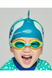 Шапка для плавания Speedo CROC PRT CHARACTER CAP IU зеленый детский OSFM