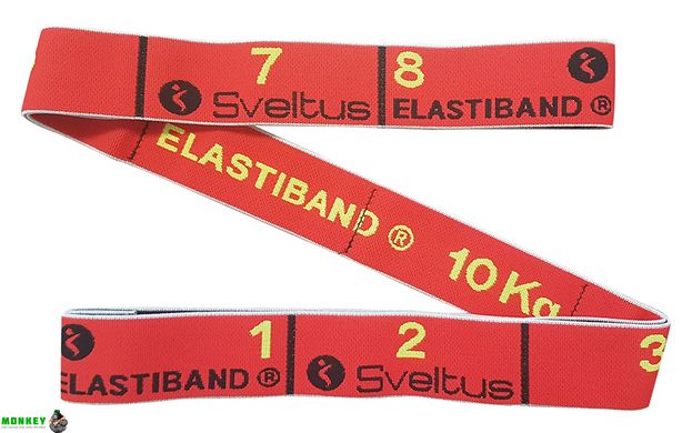 Резина для тренировок Sveltus Elastiband 10 кг Красный (SLTS-0142)