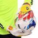 Перчатки вратарские REAL MADRID BALLONSTAR FB-0187-9 8 размер красный-желтый