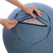 М'яч для фітнесу фітбол з чохлом FHAVK FI-1466 65см кольори в асортименті