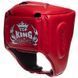 Шлем боксерский открытый кожаный TOP KING Super TKHGSC Черный XL