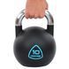 Гиря стальная окрашенная с хромированной ручкой LiveUp LP8042-10 10кг черный