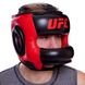 Шлем боксерский с бампером кожаный UFC PRO UHK-75064 L черный