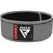 Пояс для тяжелой атлетики RDX RX1 Weight Lifting Belt Grey S